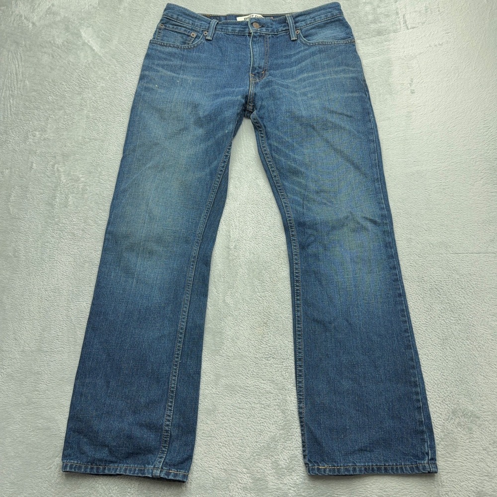 Levis Jeans Mens 32x30 Blue 527 Slim Bootcut Medium Wash Denim Pants